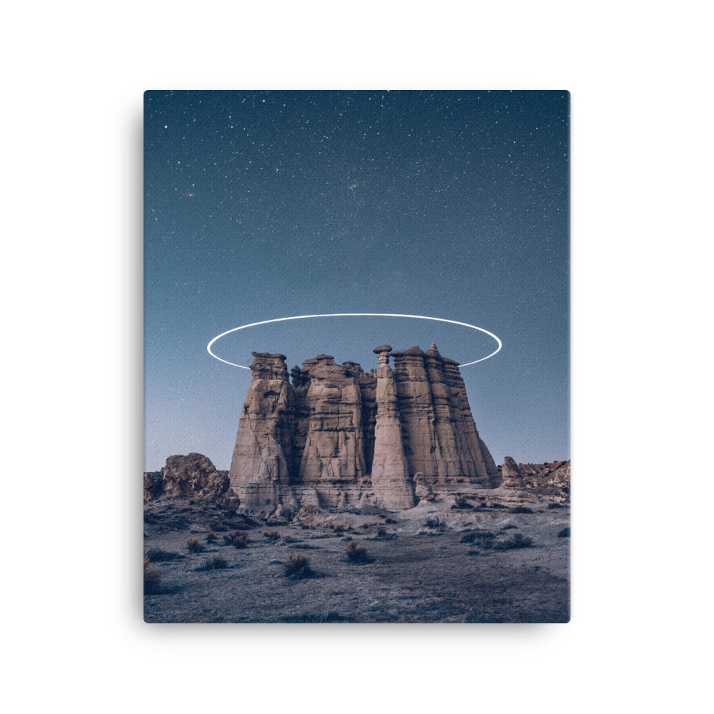 Desert Space Canvas Print