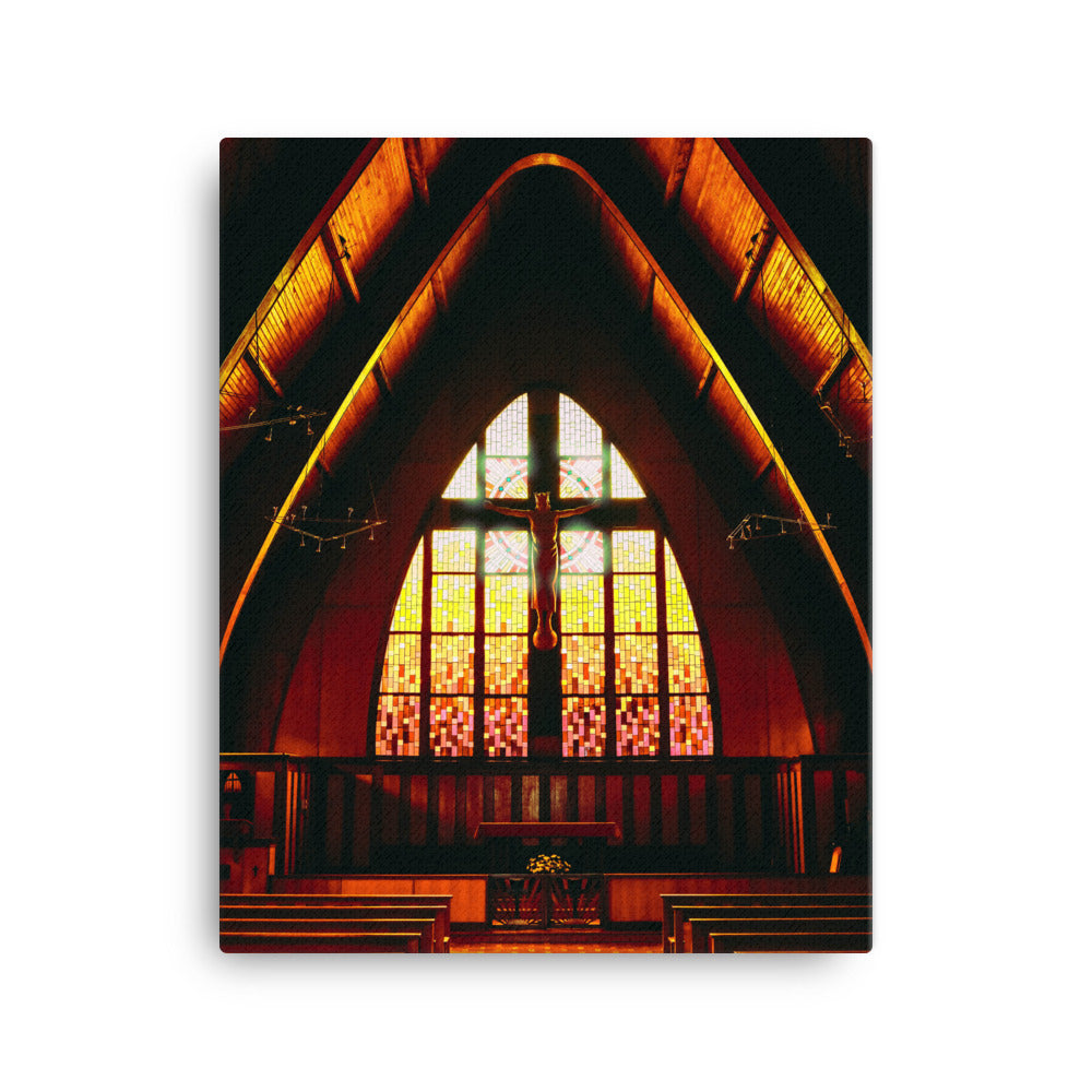 The House of Worship Canvas Print