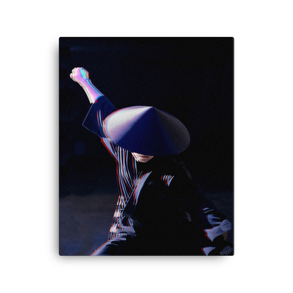 Striking Samurai Canvas Print
