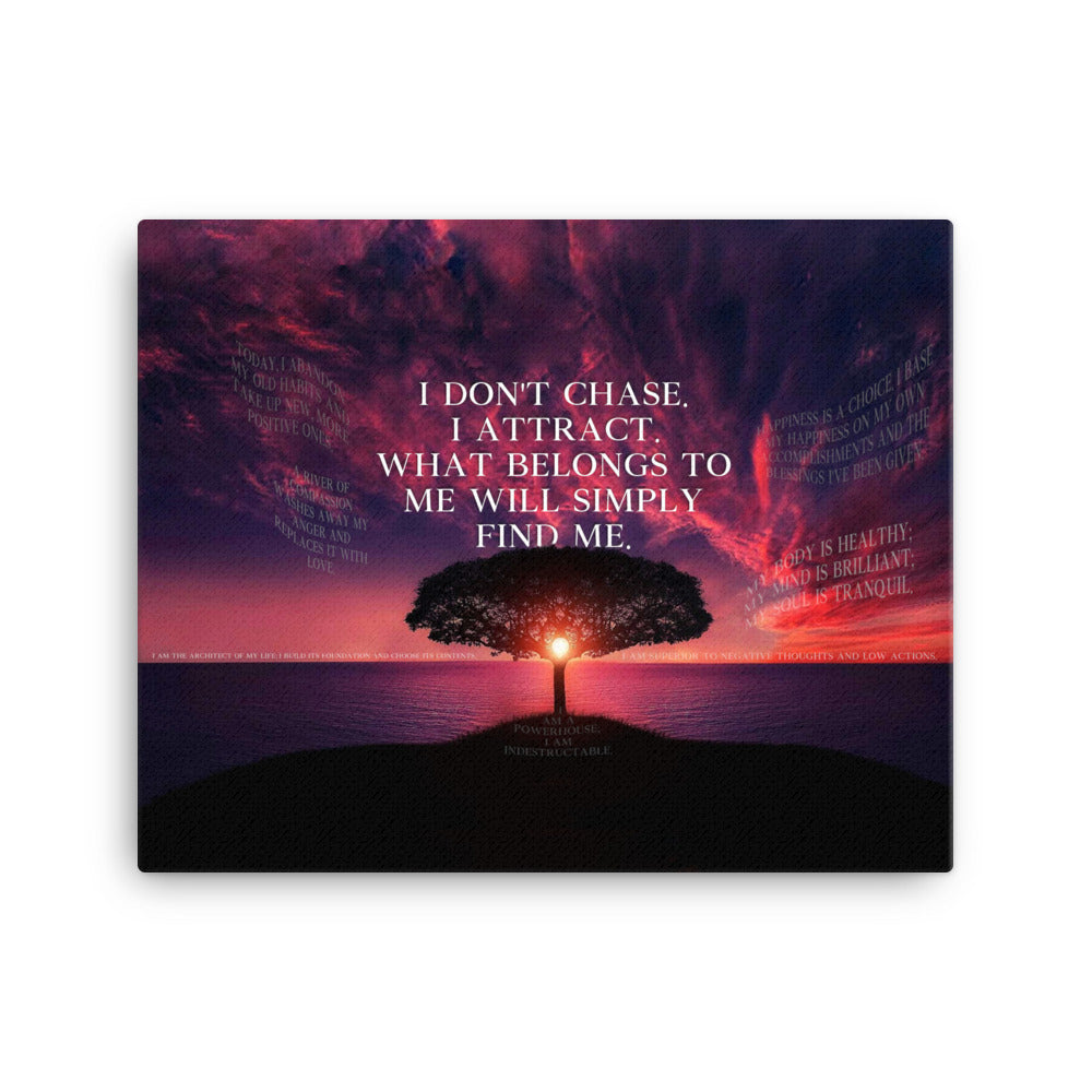 Affirmations Canvas Prints