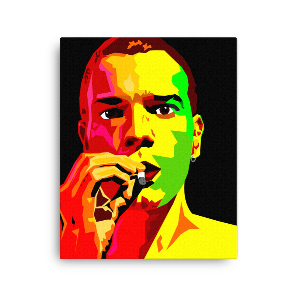 RENTON WPAP Canvas Print