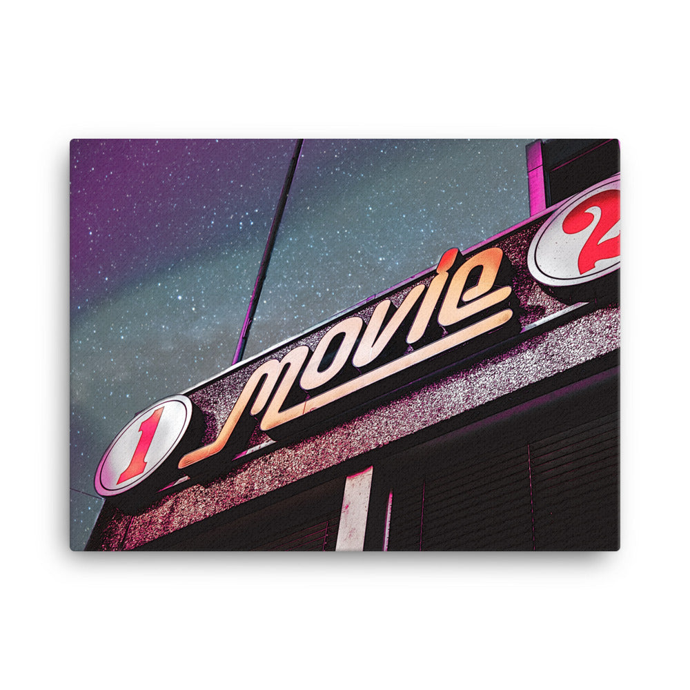 Movie Theatre Canvas Print