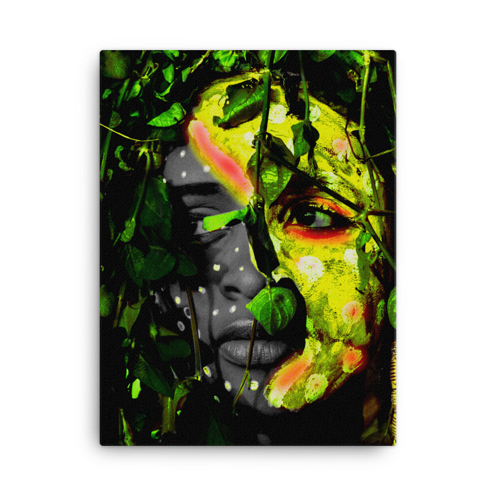 Tribal Woman Canvas Print