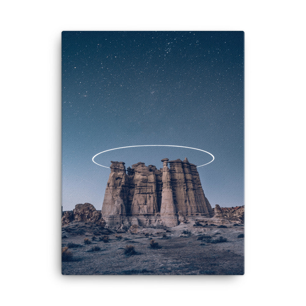 Desert Space Canvas Print