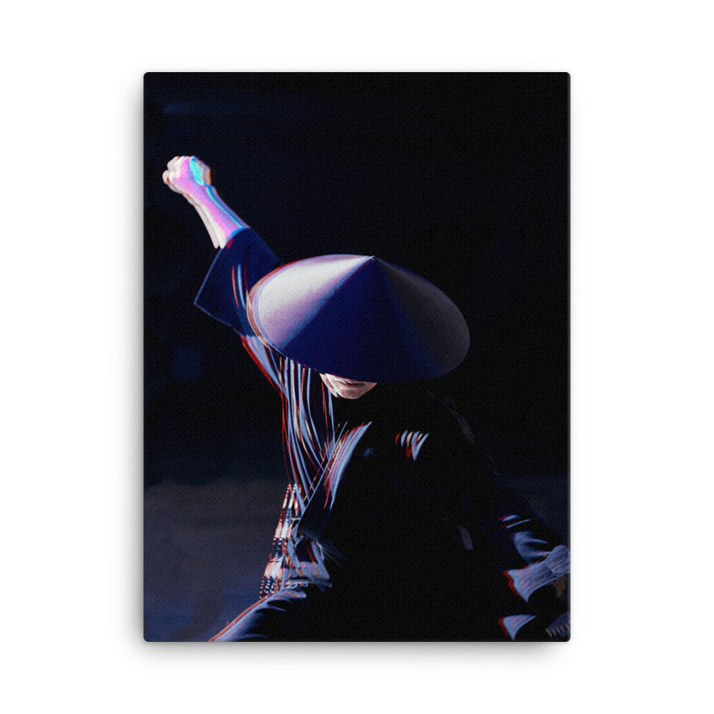 Striking Samurai Canvas Print