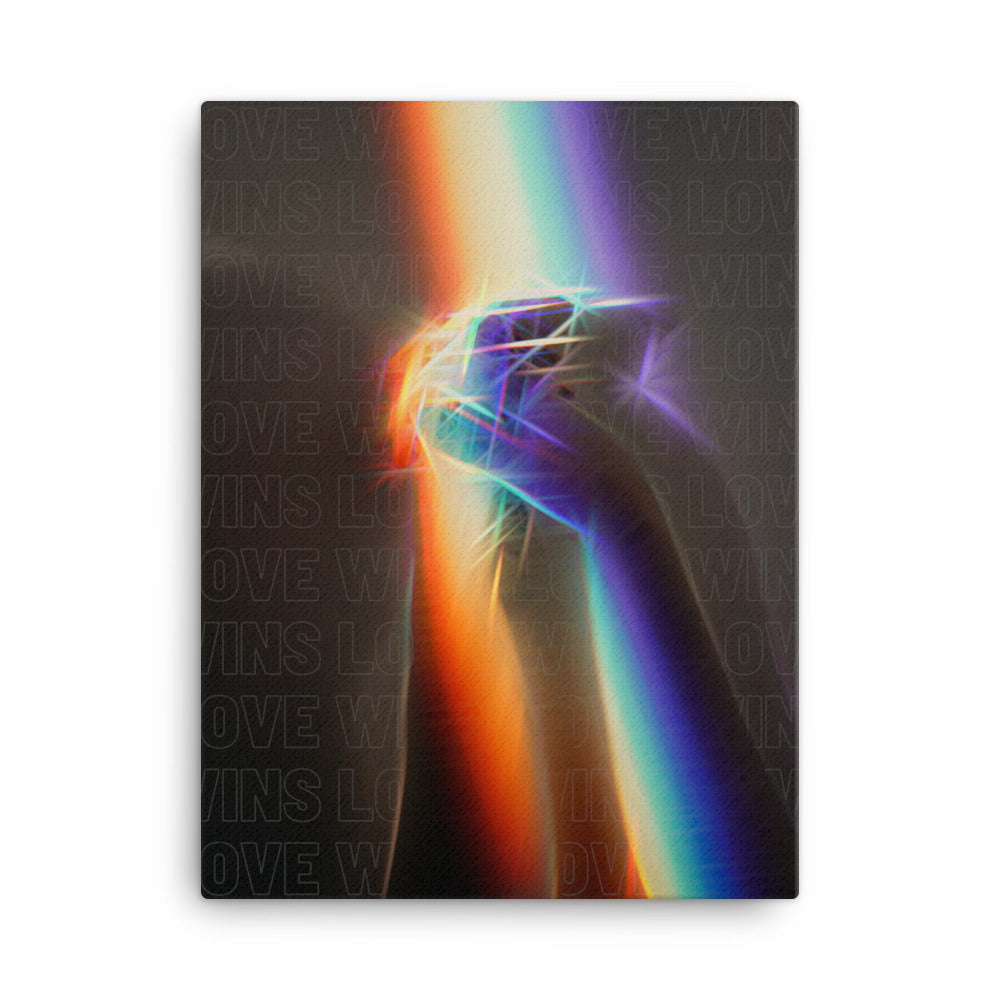 Love Wins Canvas Print