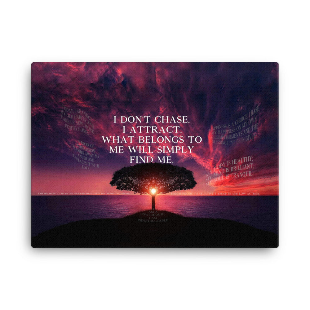 Affirmations Canvas Prints