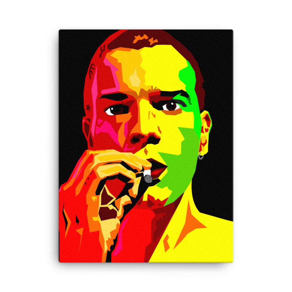 RENTON WPAP Canvas Print