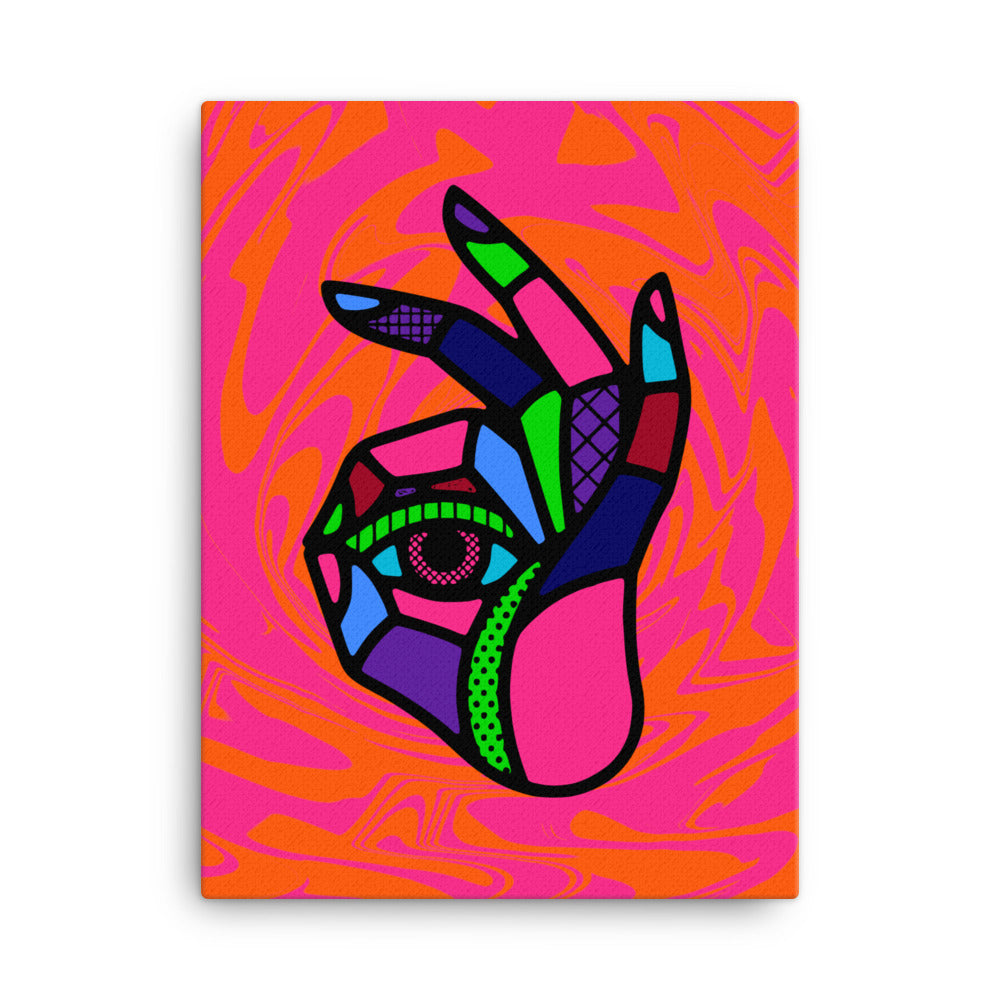 OK Groove Canvas Print
