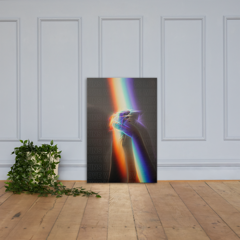 Love Wins Canvas Print