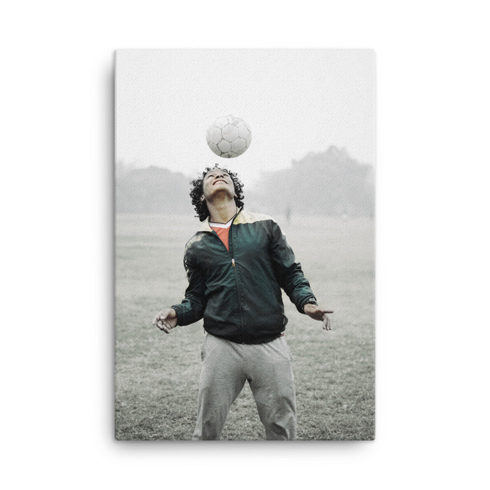 football header canvas print
