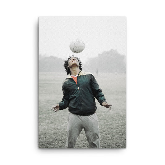 football header canvas print