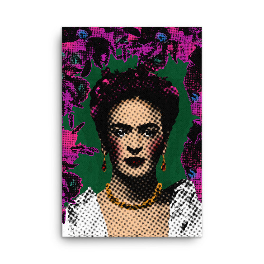 frida kahlo art print in pop art