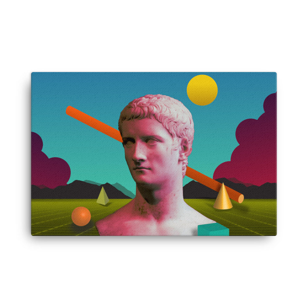 emperor gaius canvas wall art print