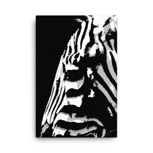 The Art of Stripes Canvas Print