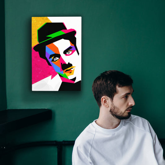charlie chaplin wall art