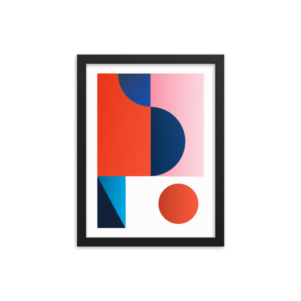 Bauhaus Movement #1 Framed Print
