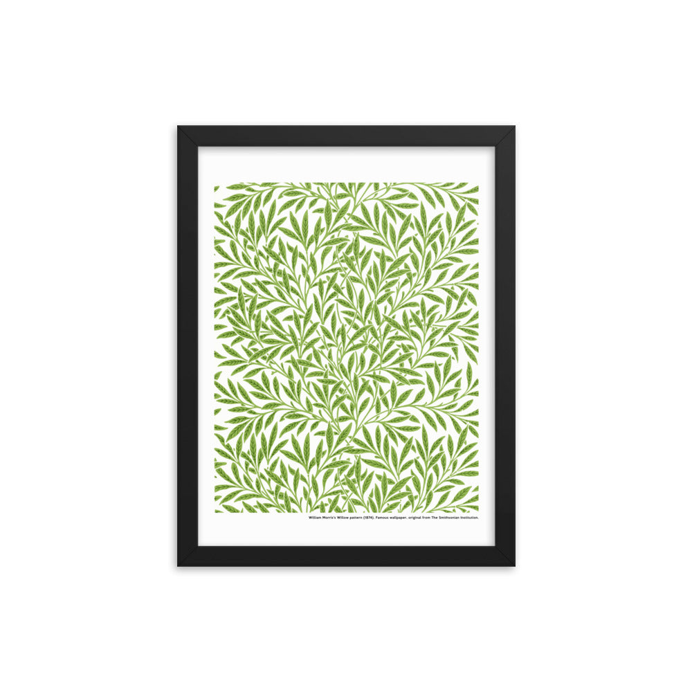 Willow Pattern - William Morris Framed Print