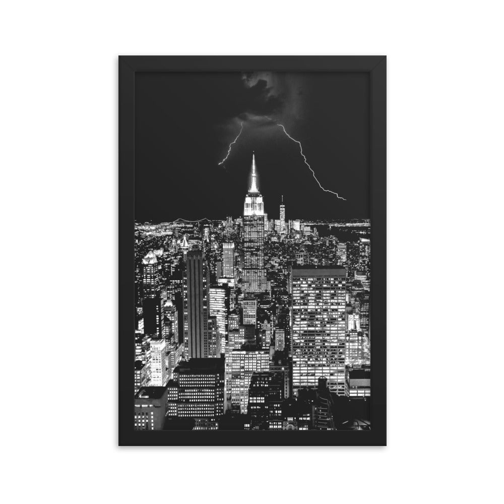 New York Skyline Framed Print