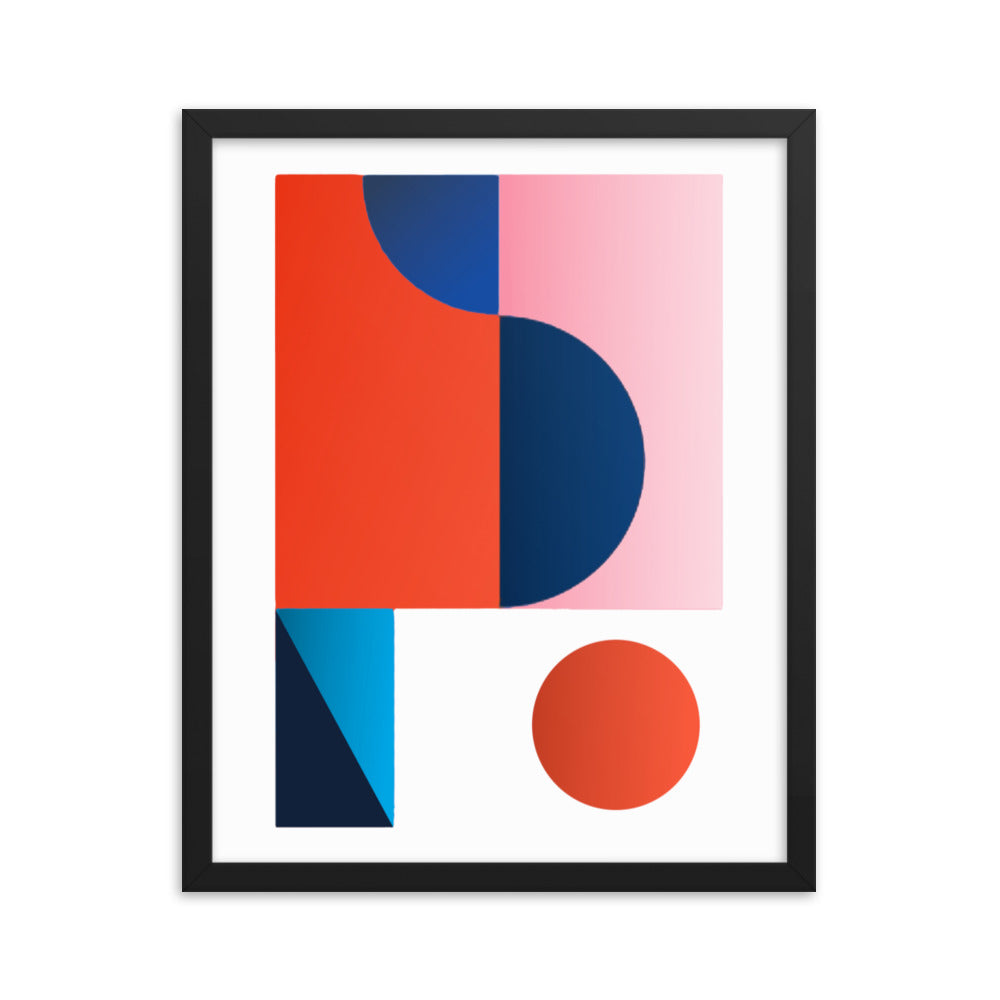 Bauhaus Movement #1 Framed Print