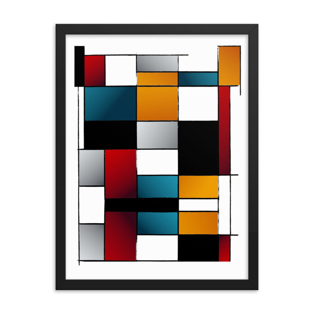 Bauhaus Movement #4 Framed Print