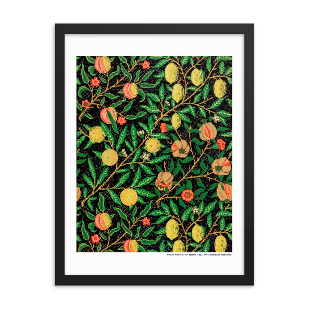 Fruit by William Morris Art Print