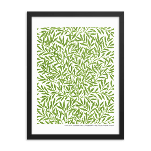 Willow Pattern - William Morris Framed Print