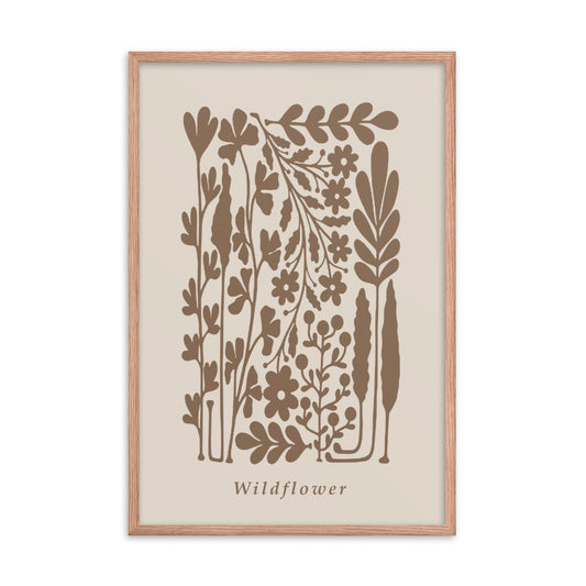 Wildflower Framed Print