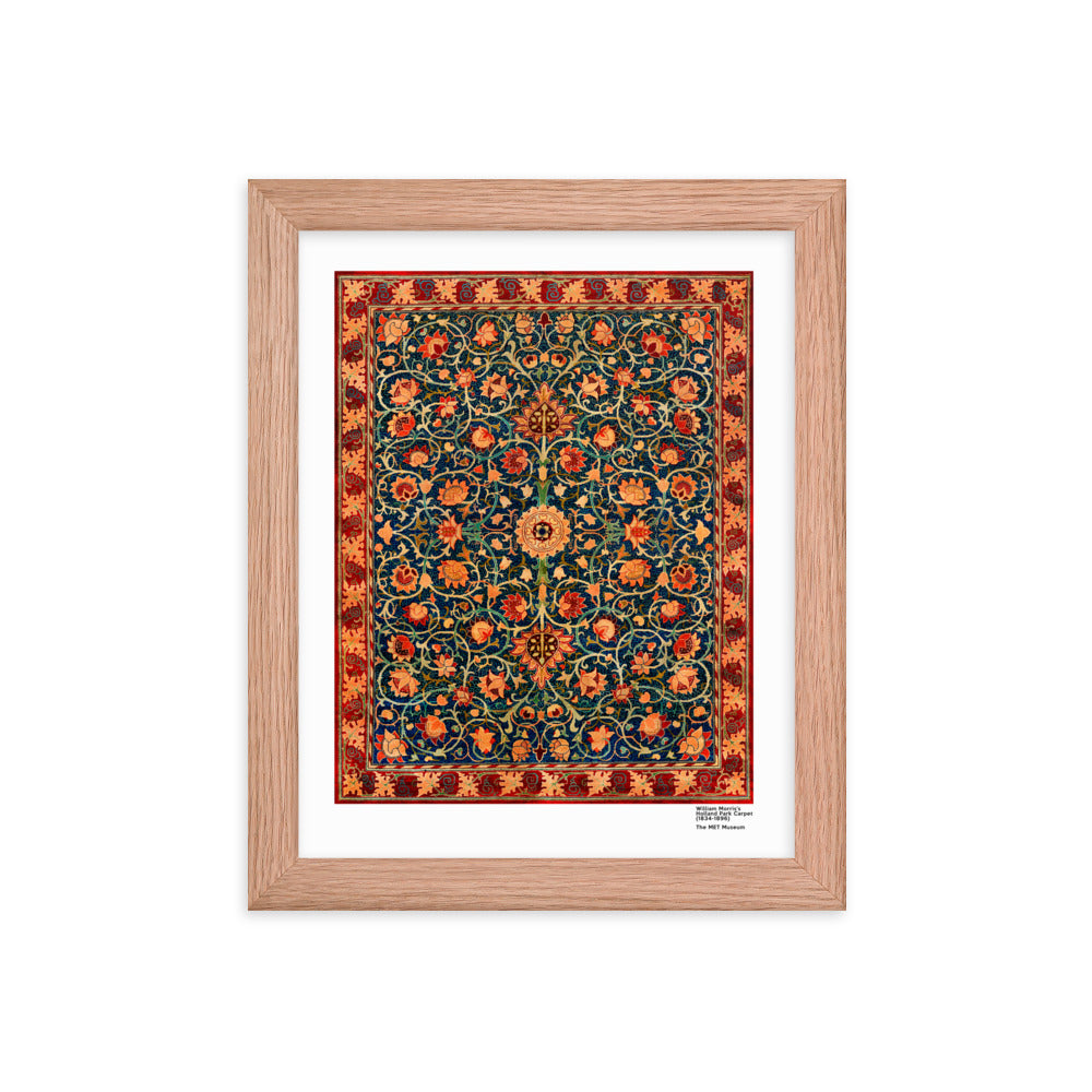 Holland Park - William Morris Framed Print
