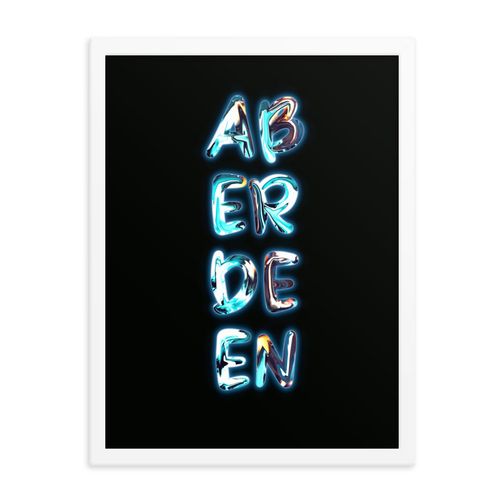 Aberdeen Monochrome Print