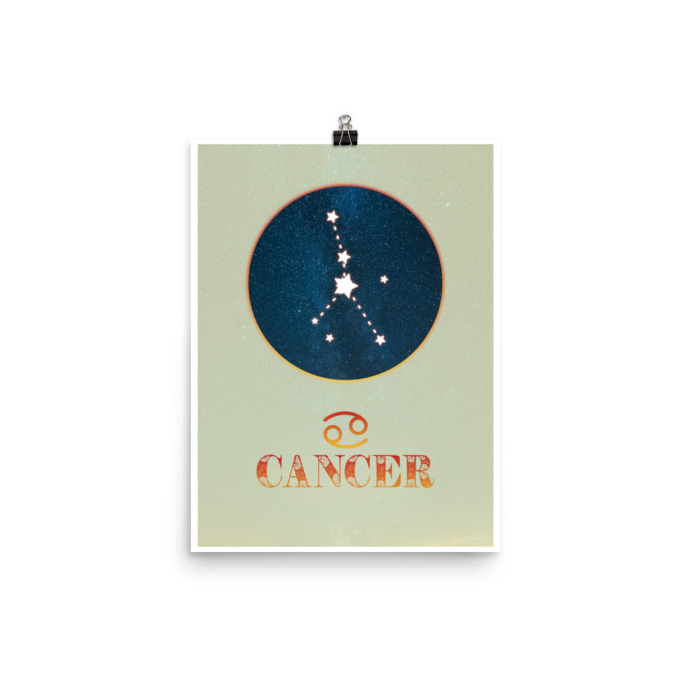 Cancer Zodiac Poster Print