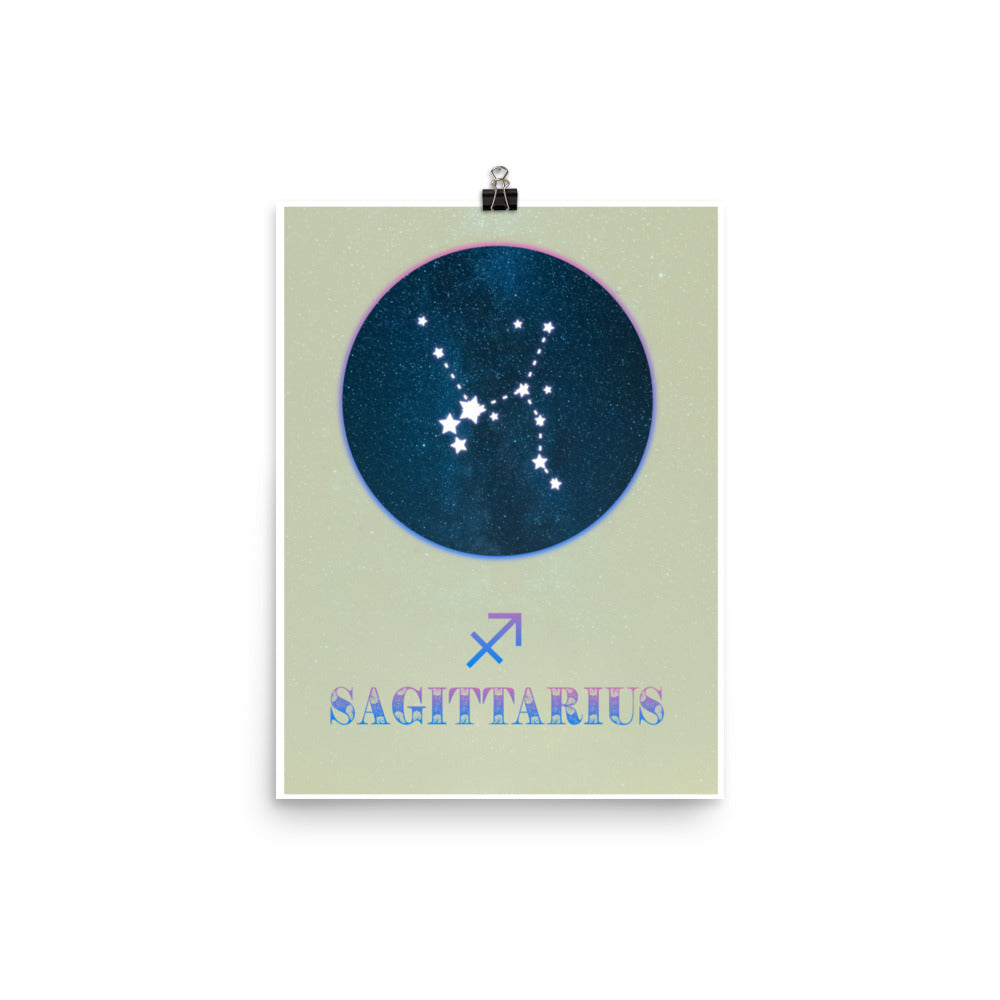 Sagittarius Zodiac Poster Print