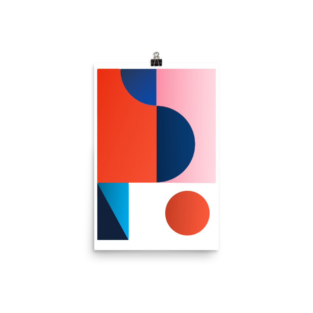 Bauhaus Movement #1 Poster Print