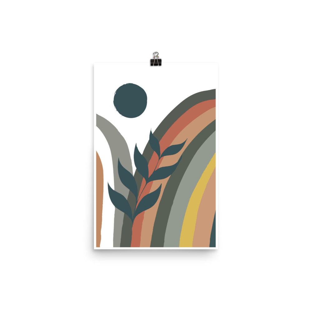 Abstract Nature Poster Print