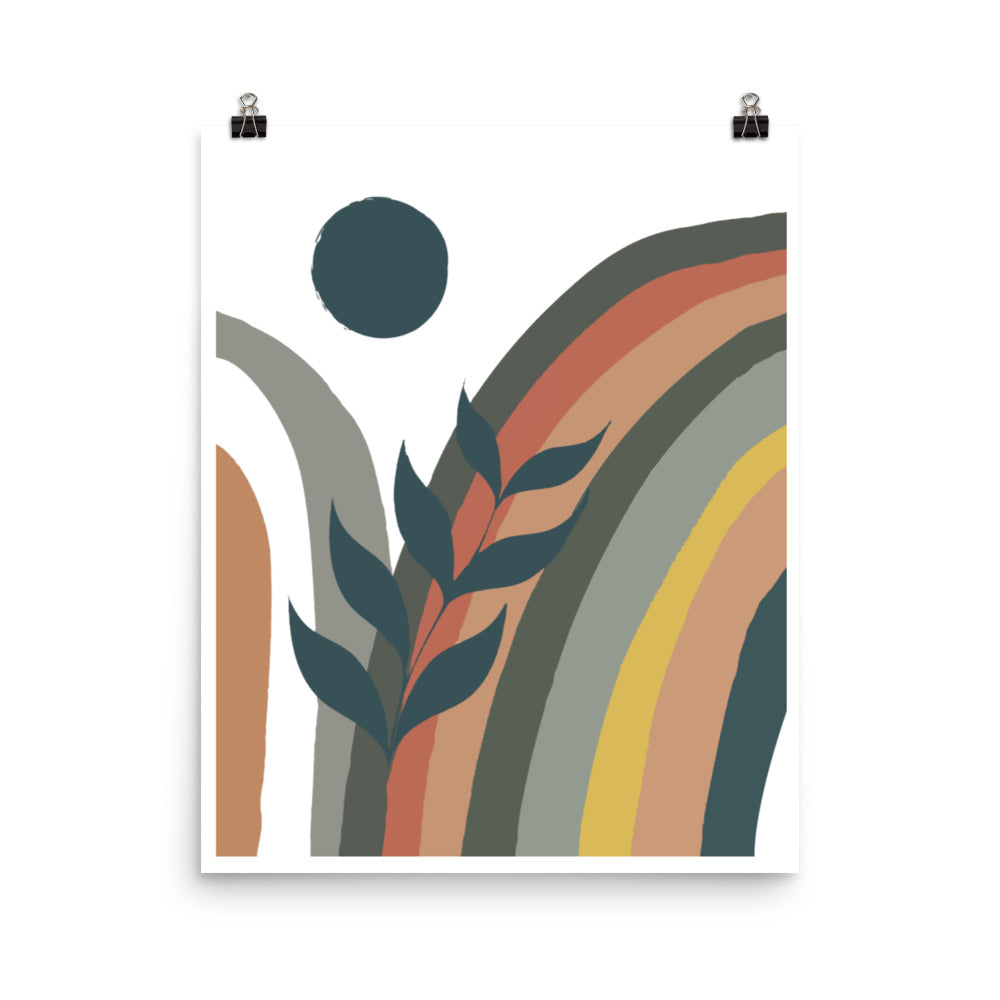 Abstract Nature Poster Print