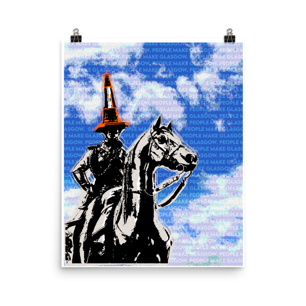 People Make Glasgow Poster Print