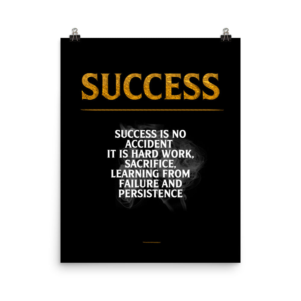 Success Motivational Poster Print