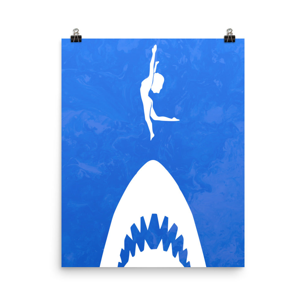 J A W S Poster Print