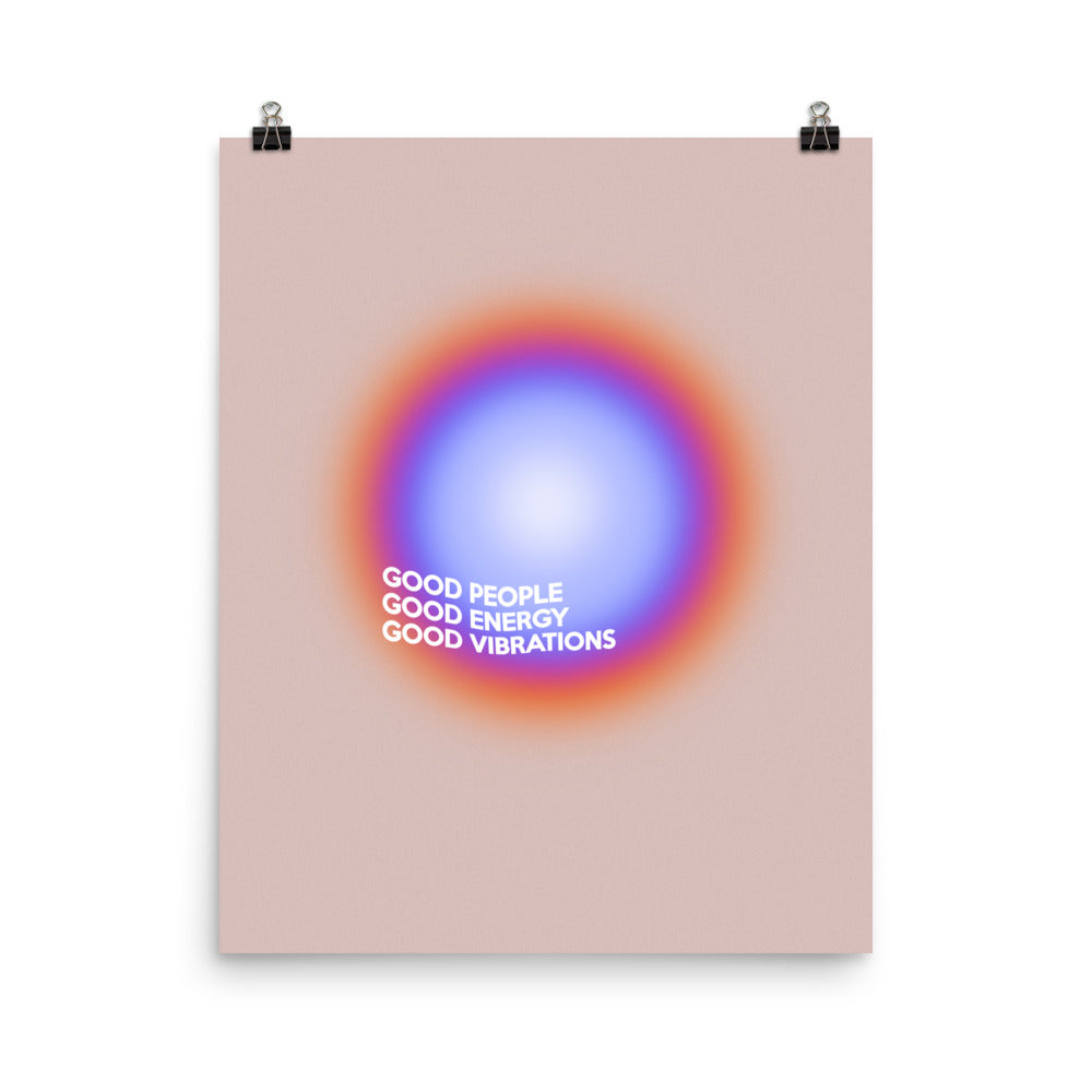 Good Vibrations Poster Print