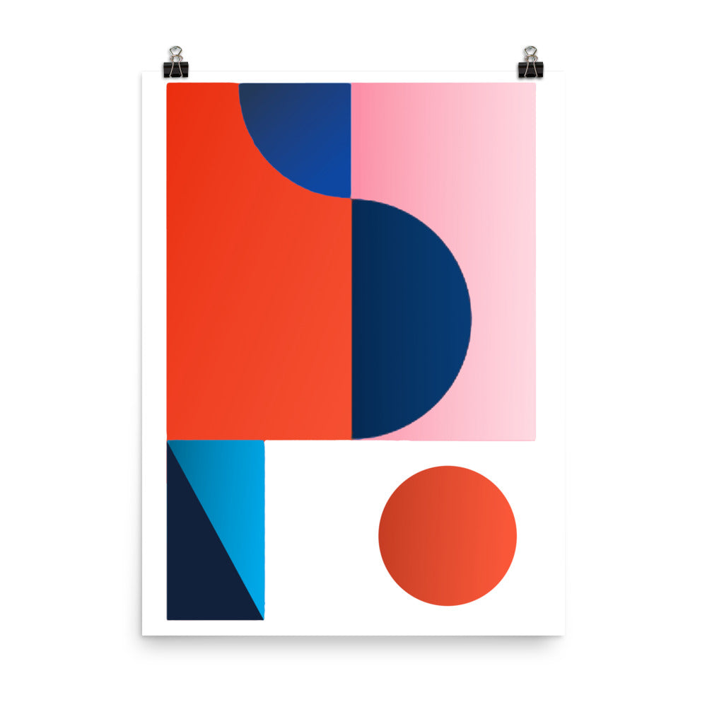 Bauhaus Movement #1 Poster Print