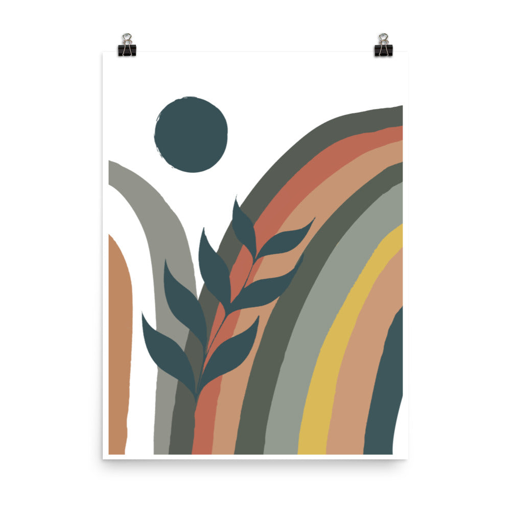Abstract Nature Poster Print