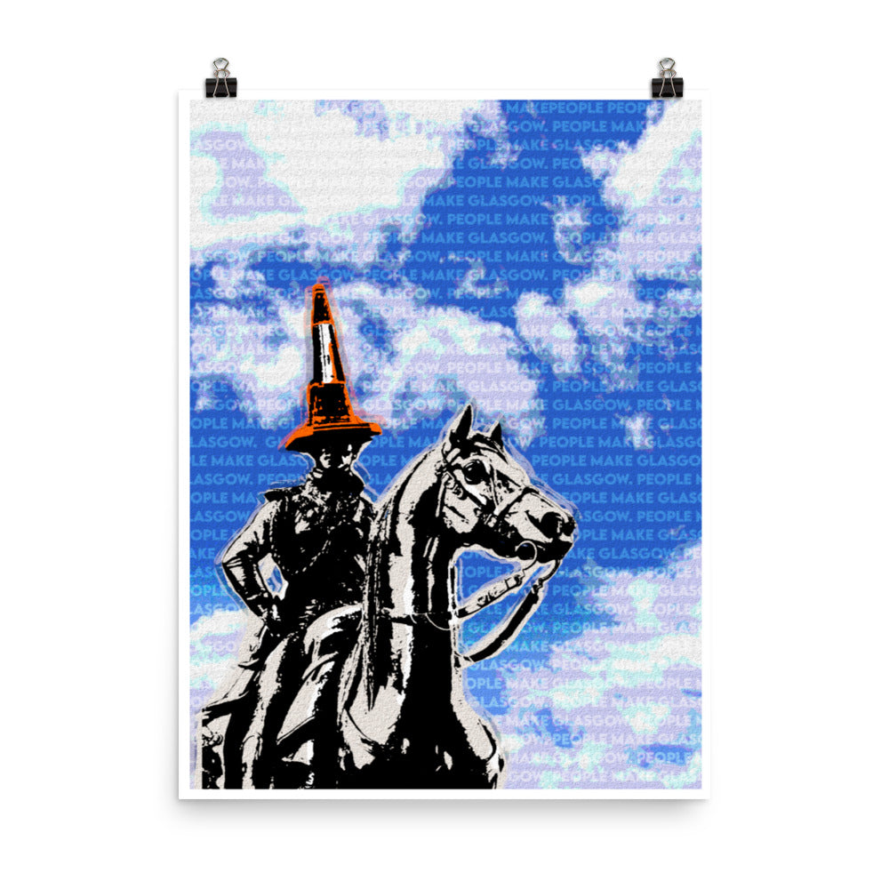 People Make Glasgow Poster Print