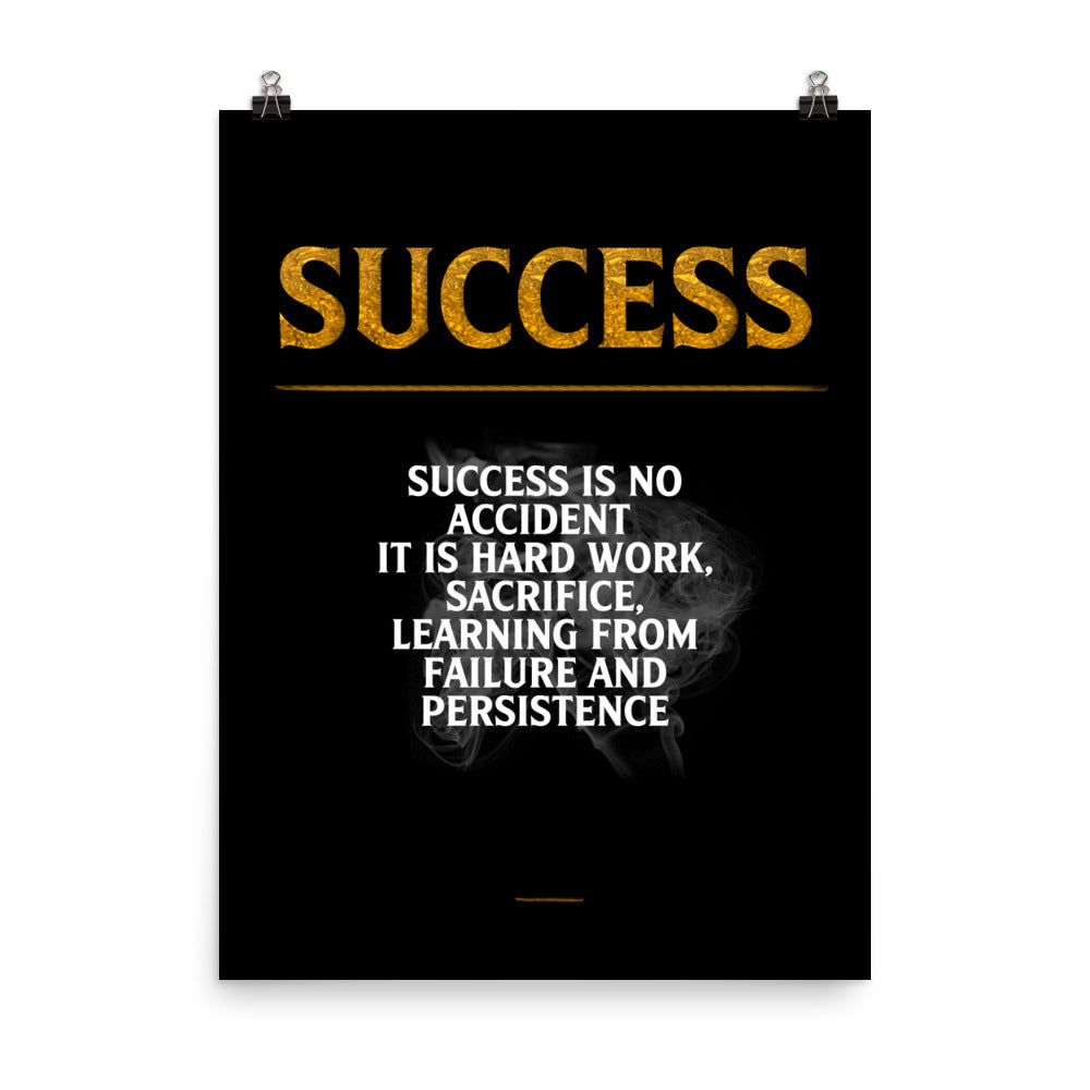 Success Motivational Poster Print
