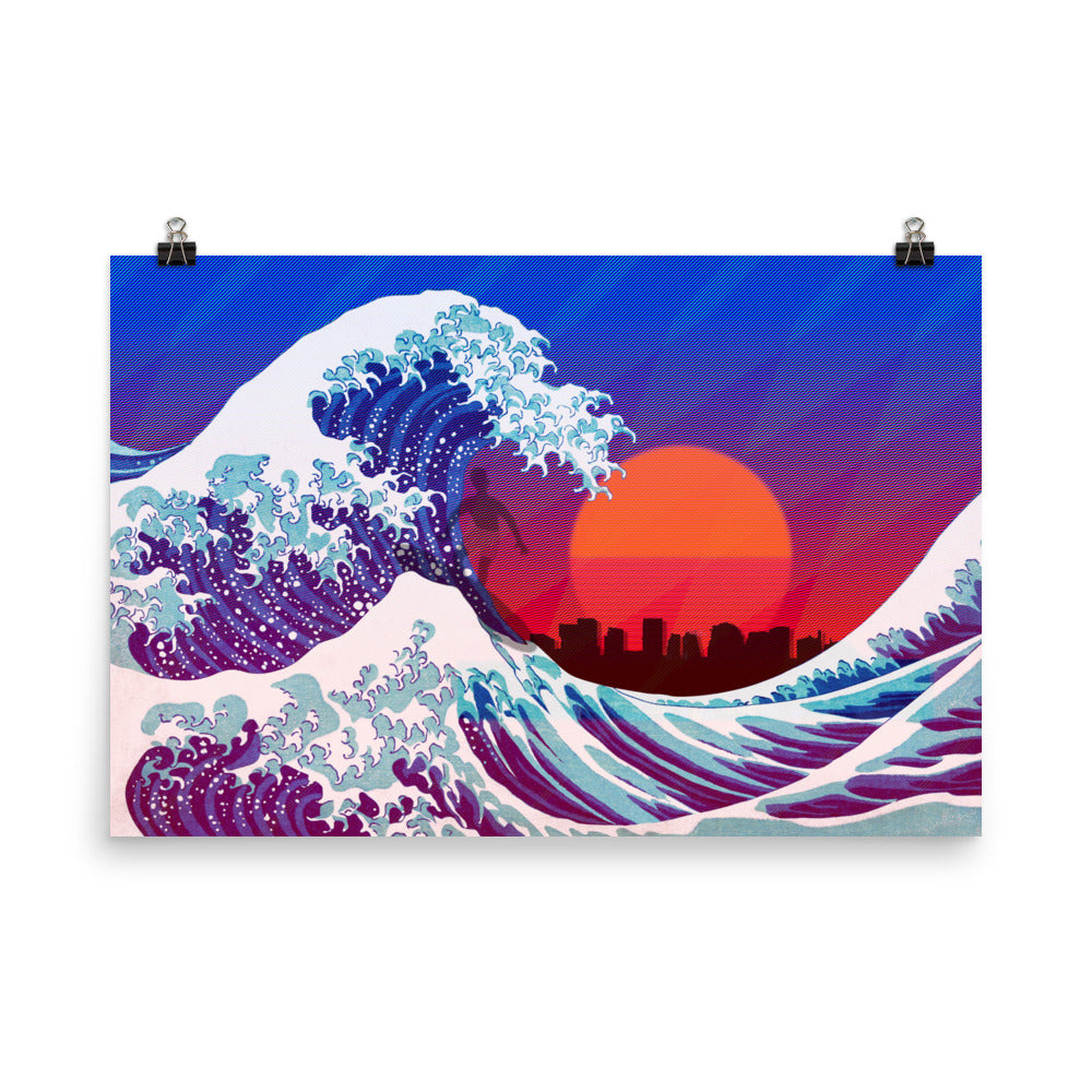 Great Wave Poster Print