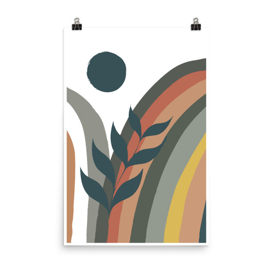 Abstract Nature Poster Print