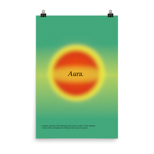 Aura Poster Print