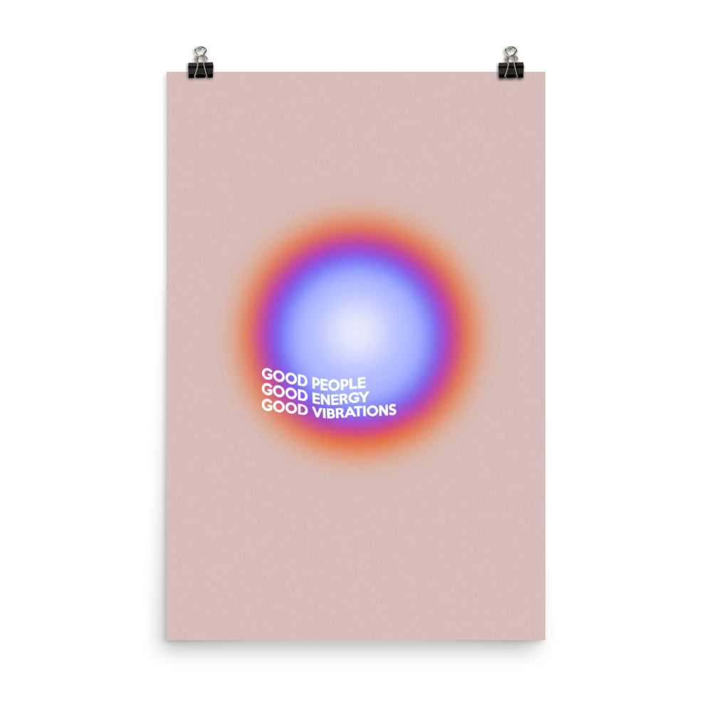 Good Vibrations Poster Print
