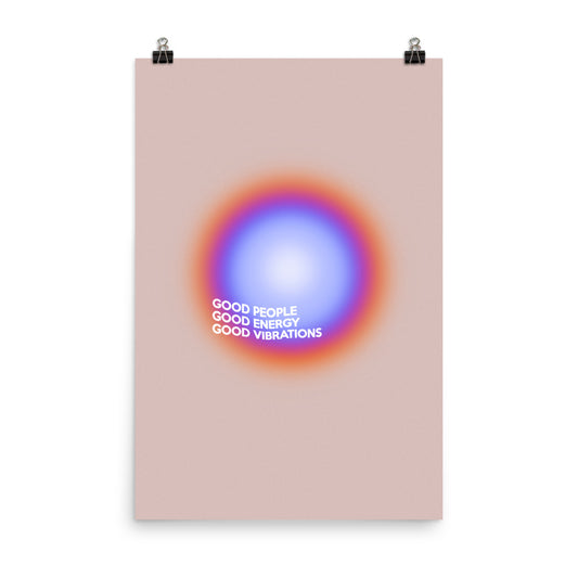 Good Vibrations Poster Print