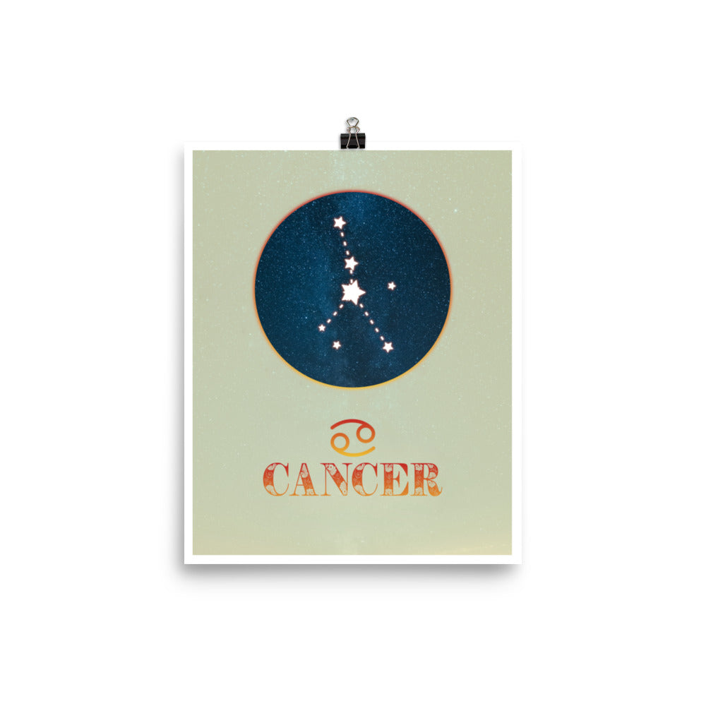 Cancer Zodiac Poster Print