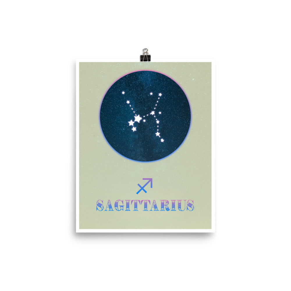 Sagittarius Zodiac Poster Print